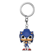 Sonic the Hedgehog – Sonic with Ring Pocket (Pop! Keychain)