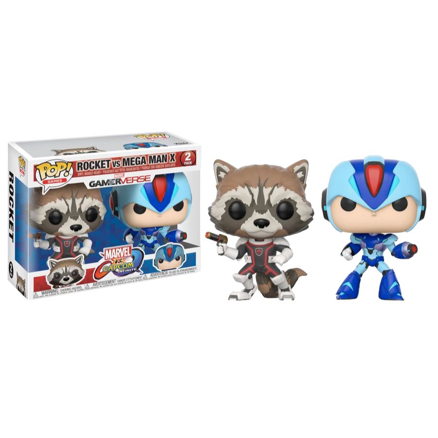 Marvel vs Capcom: Infinite - Rocket vs Mega Man X (Pop! Vinyl)