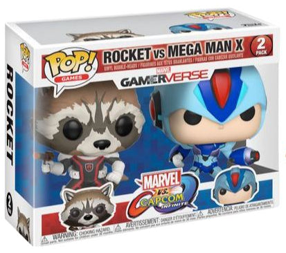Marvel vs Capcom: Infinite - Rocket vs Mega Man X (Pop! Vinyl)