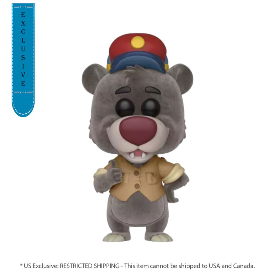TaleSpin - Baloo Flocked (Pop! Vinyl)