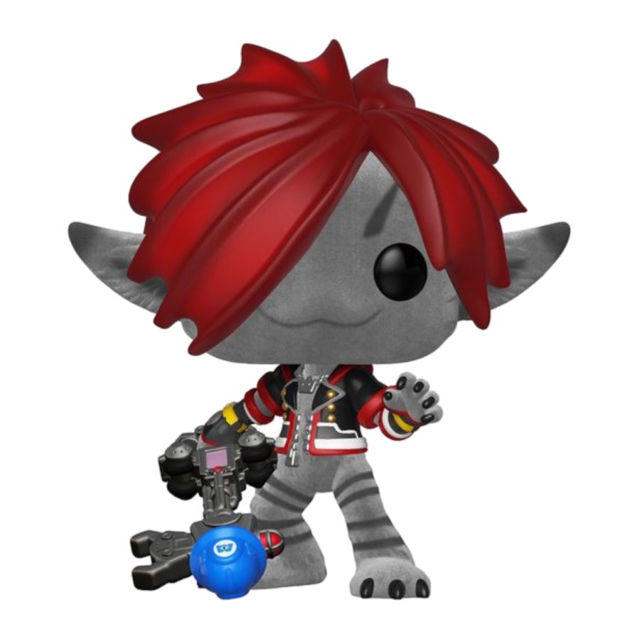 Kingdom Hearts III - Sora Monsters Inc Flocked (Pop! Vinyl)