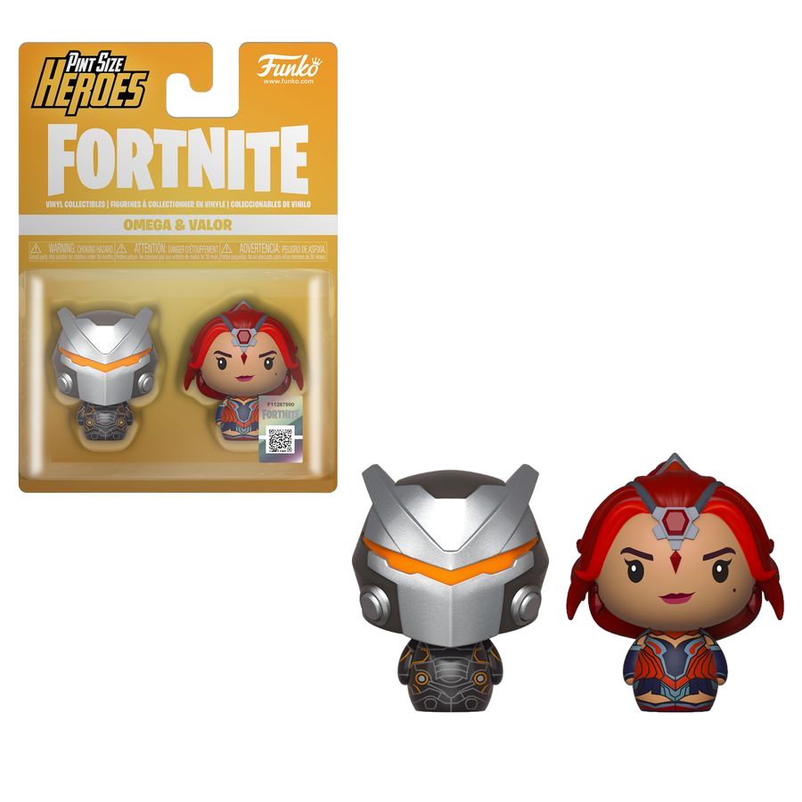 Fortnite - Omega Armour And Valor Pint Size Hero 2-Pack (Figure)