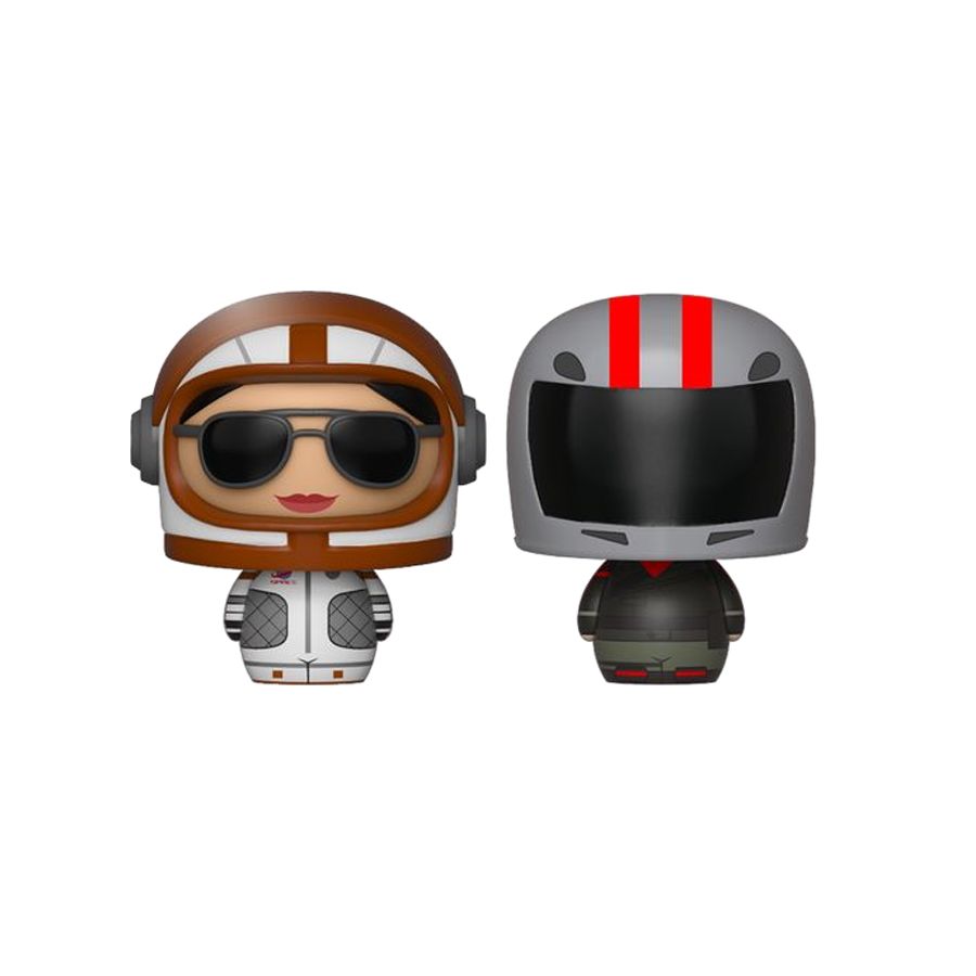 Fortnite - Moonwalker And Burnout Pint Size Hero 2-Pack (Figure)