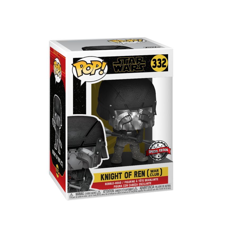 Star Wars - Knight Of Ren War Club Episode IX Rise Of Skywalker (Pop! Vinyl)