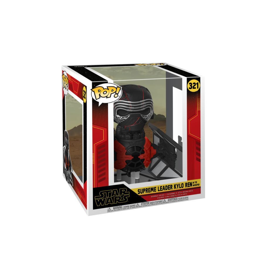 Star Wars - Kylo Ren Supreme Leader In TIE Whisper Episode IX Rise Of Skywalker (Pop! Vinyl)