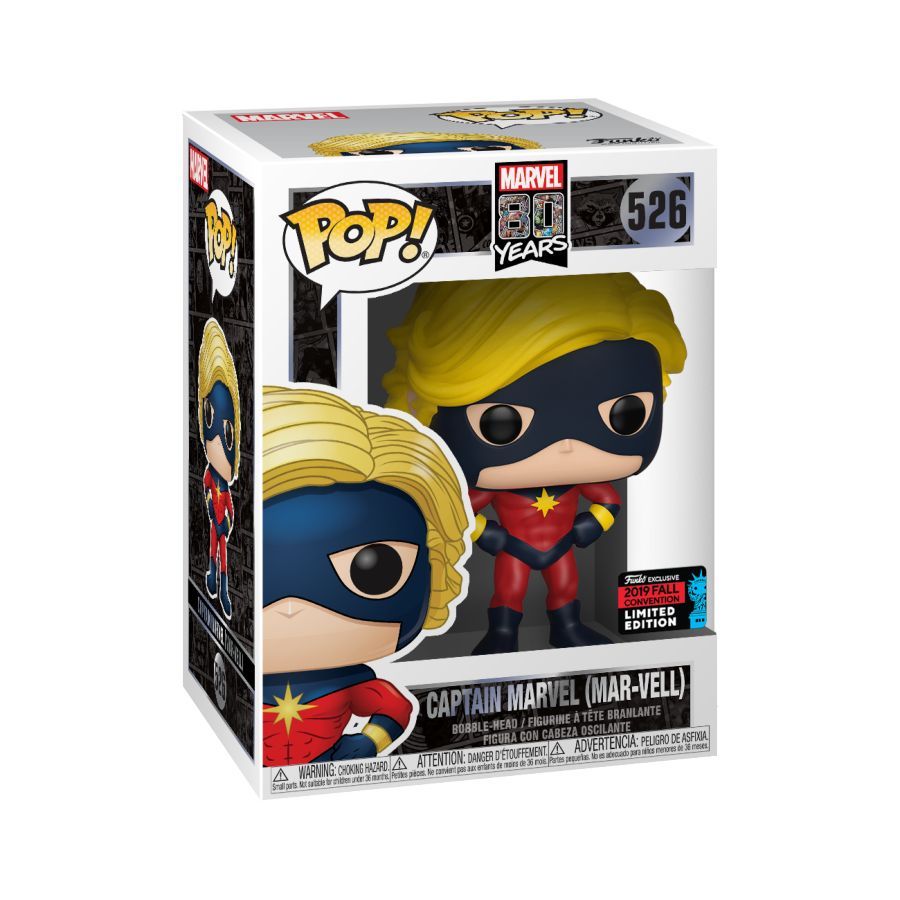 Marvel Comics – Mar-Vell 1st Appearance 80th Anniversary NYCC 2019 (Pop! Vinyl)