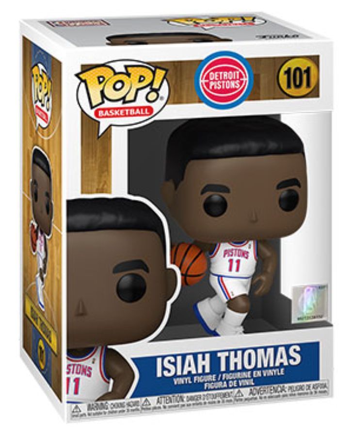 NBA: Legends – Isiah Thomas Pistons Home (Pop! Vinyl)