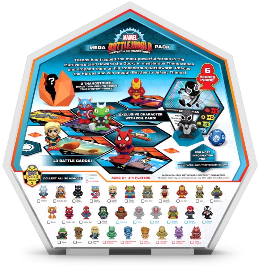 Battleworld - Mega Pack Series 01 Spider-Man Negative Zone (Board Game)