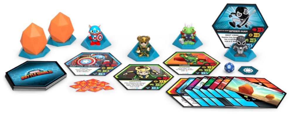 Battleworld - Mega Pack Series 01 Spider-Man Negative Zone (Board Game)
