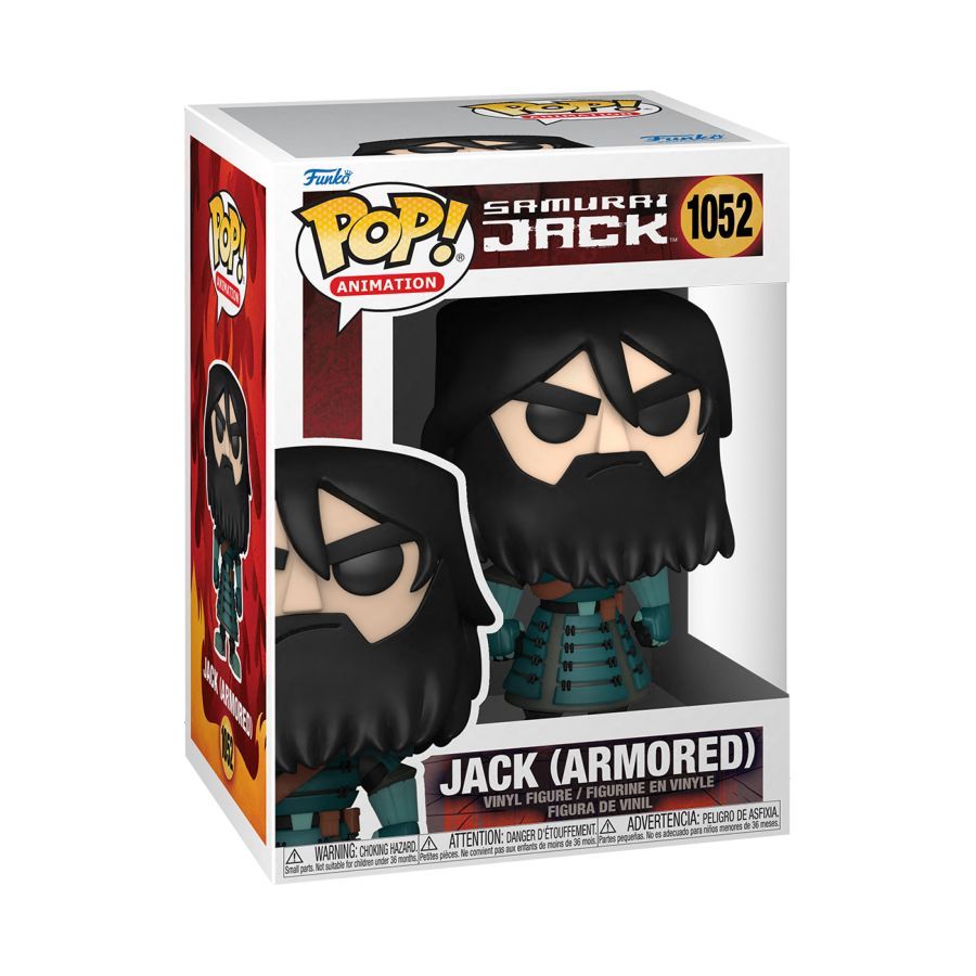 Samurai Jack – Jack Armored with chase (Pop! Vinyl)