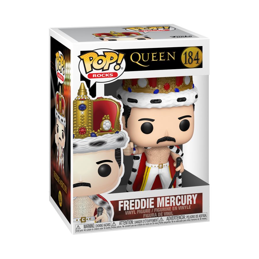 Queen - Freddie Mercury King (Pop! Vinyl)