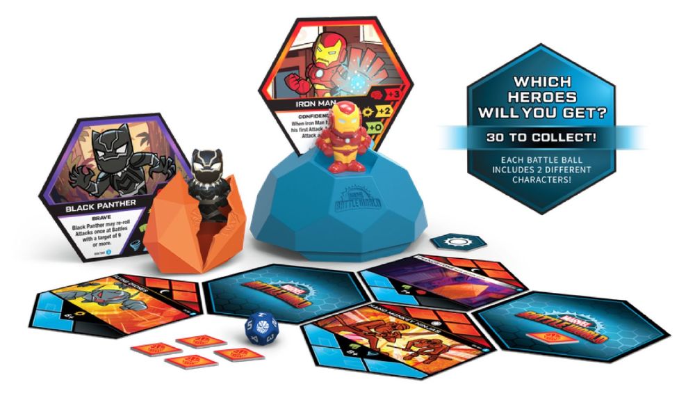 Battleworld - Battle Ball Series 01 PDQ (Board Game)