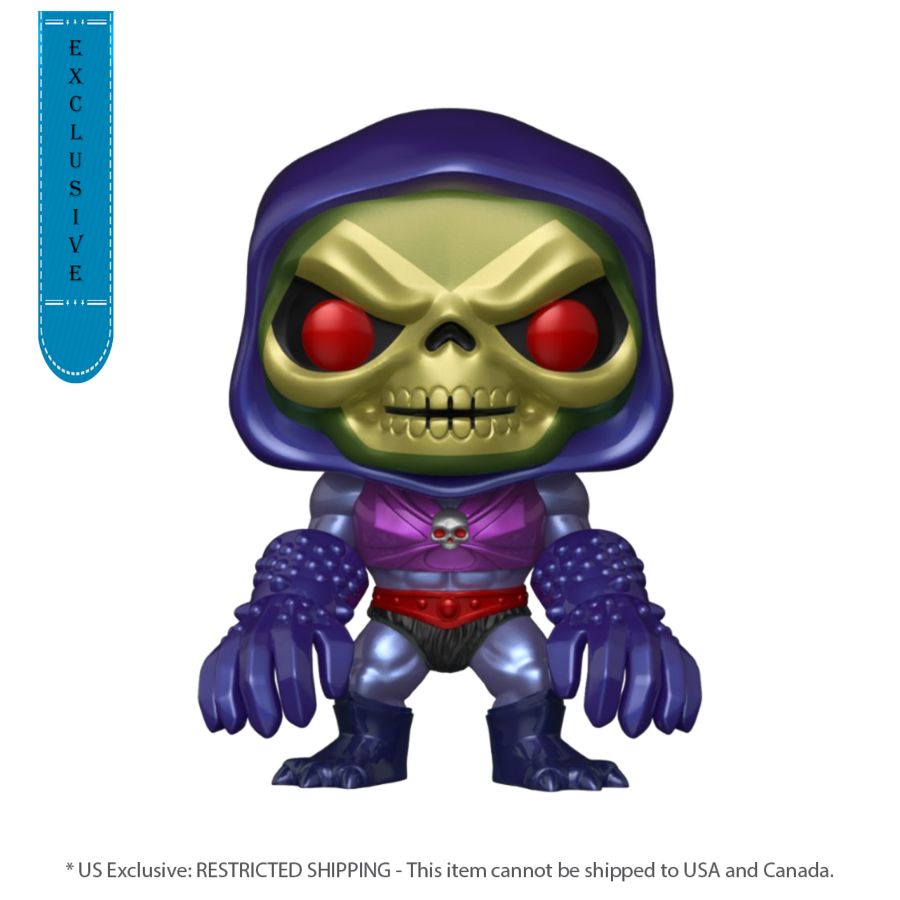 Masters of the Universe - Skeletor With Terror Claws Metallic (Pop! Vinyl)