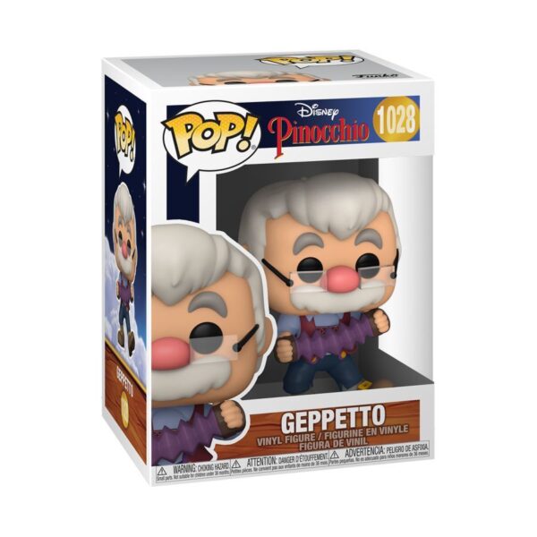 Pinocchio - Gepetto With Accordion 80th Anniversary (Pop! Vinyl)