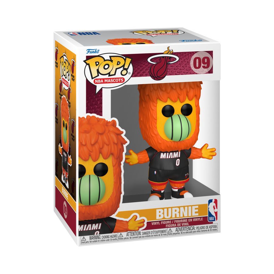 NBA: Mascots – Miami Burnie (Pop! Vinyl)