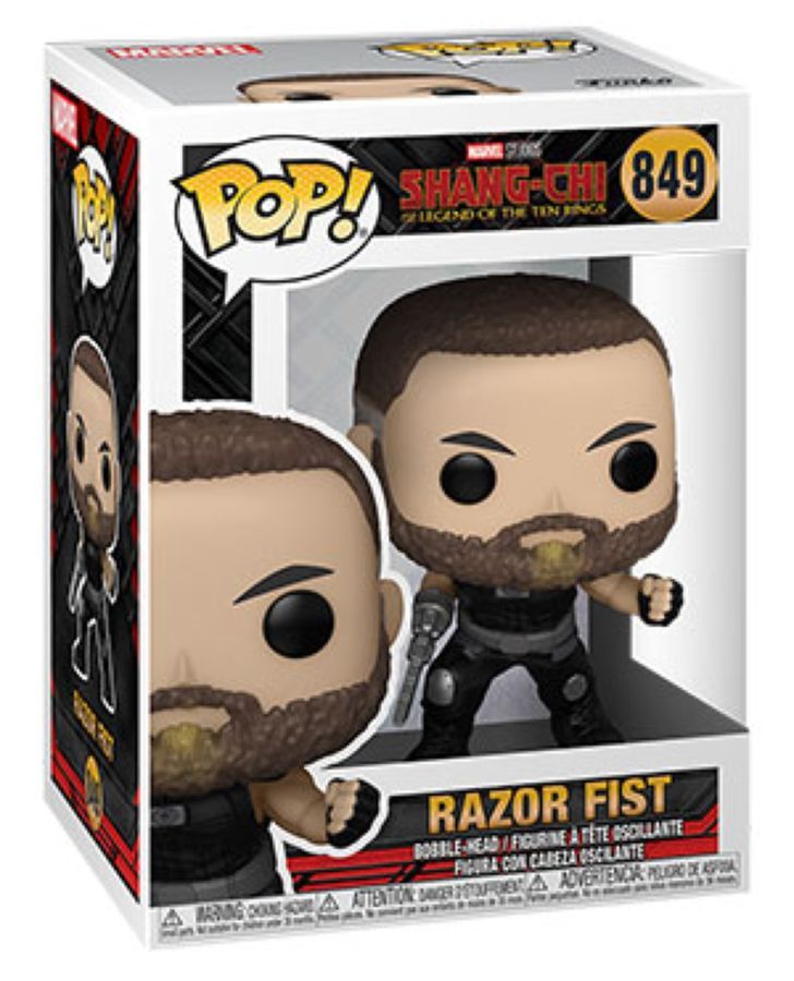 Shang-Chi and the Legend of the Ten Rings – Razor Fist (Pop! Vinyl)