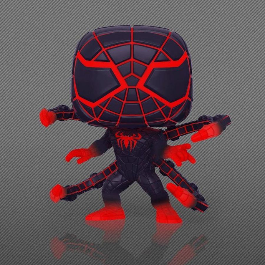 Spider-Man: Miles Morales Programmable Matter Suit Glow (Pop! Vinyl)