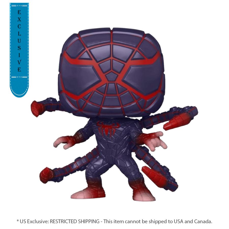 Spider-Man: Miles Morales Programmable Matter Suit Glow (Pop! Vinyl)