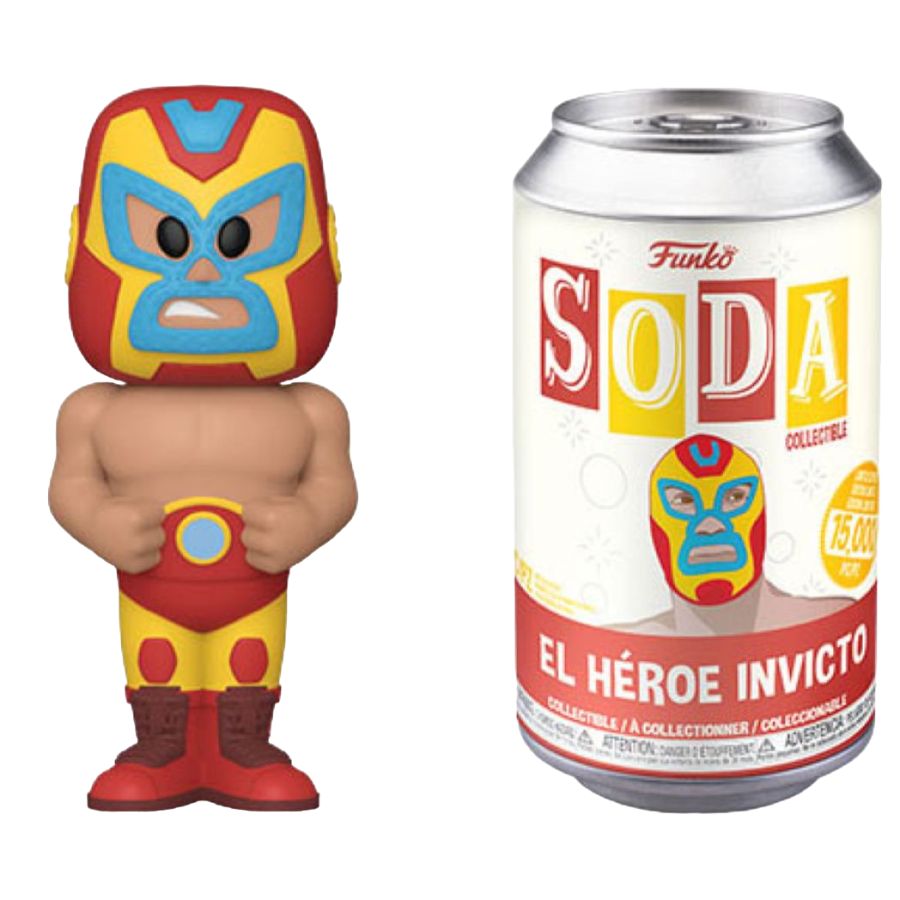 Ironman Luchadore Vinyl Soda (Pop! Vinyl)