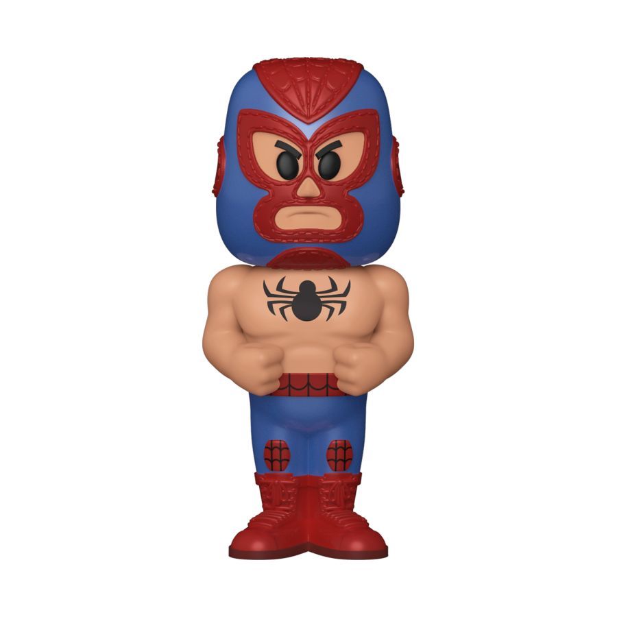 Spider-Man Luchadore Vinyl Soda (Pop! Vinyl)