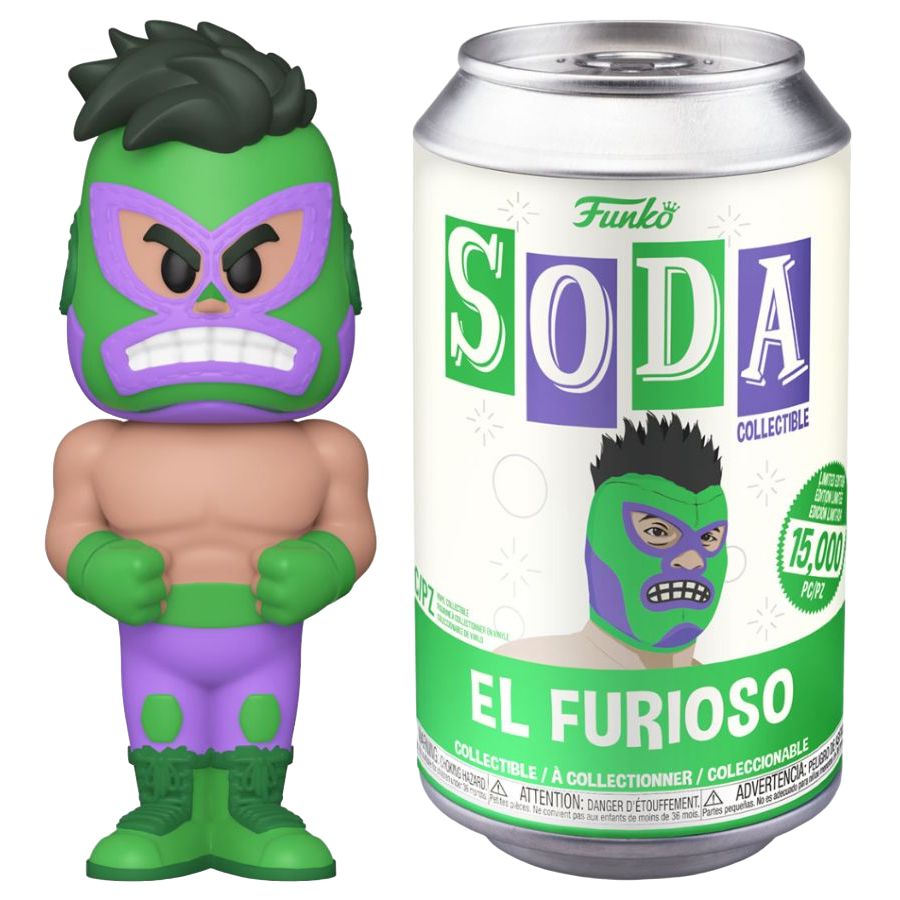 Hulk Luchadore Vinyl Soda (Pop! Vinyl)