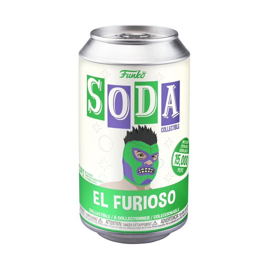 Hulk Luchadore Vinyl Soda (Pop! Vinyl)