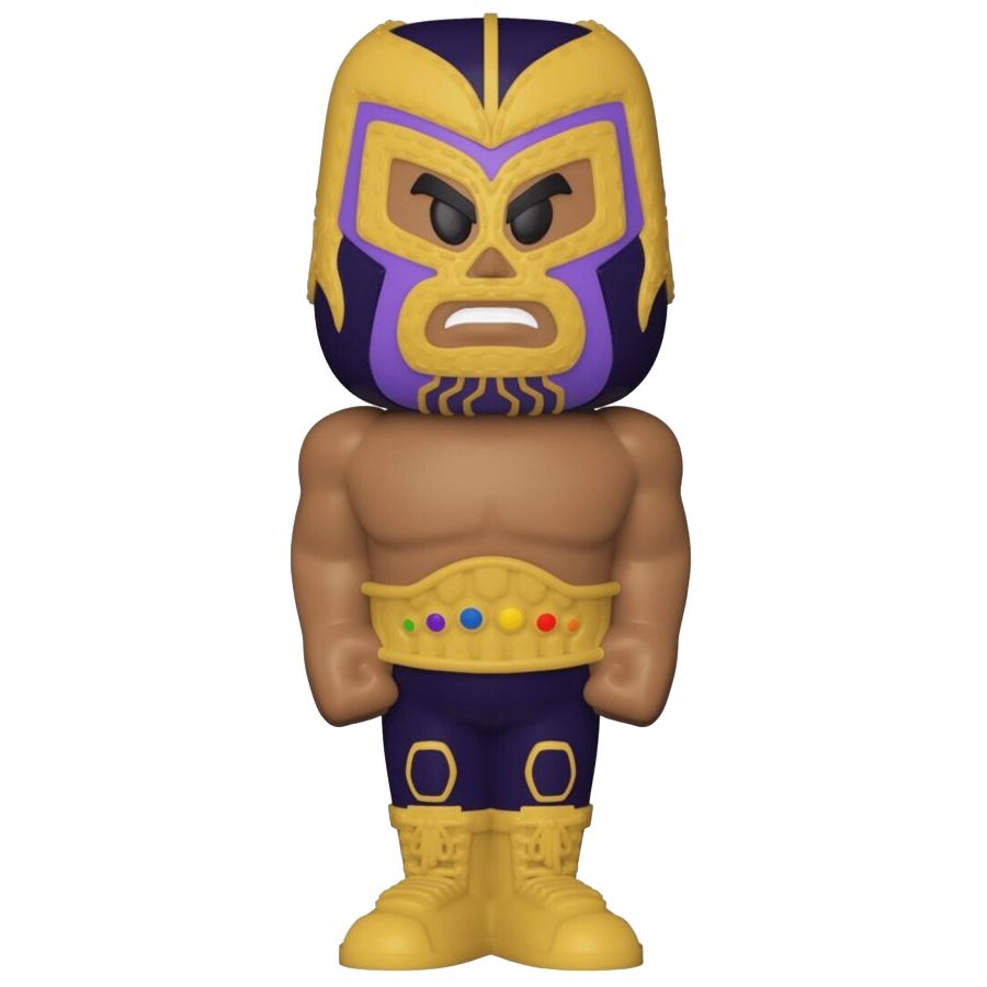 Marvel - Thanos Luchadore Vinyl Soda (Pop! Vinyl)