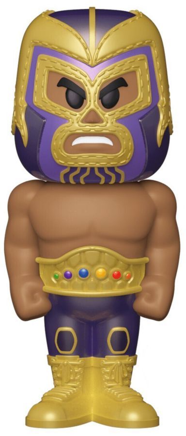 Marvel - Thanos Luchadore Vinyl Soda (Pop! Vinyl)