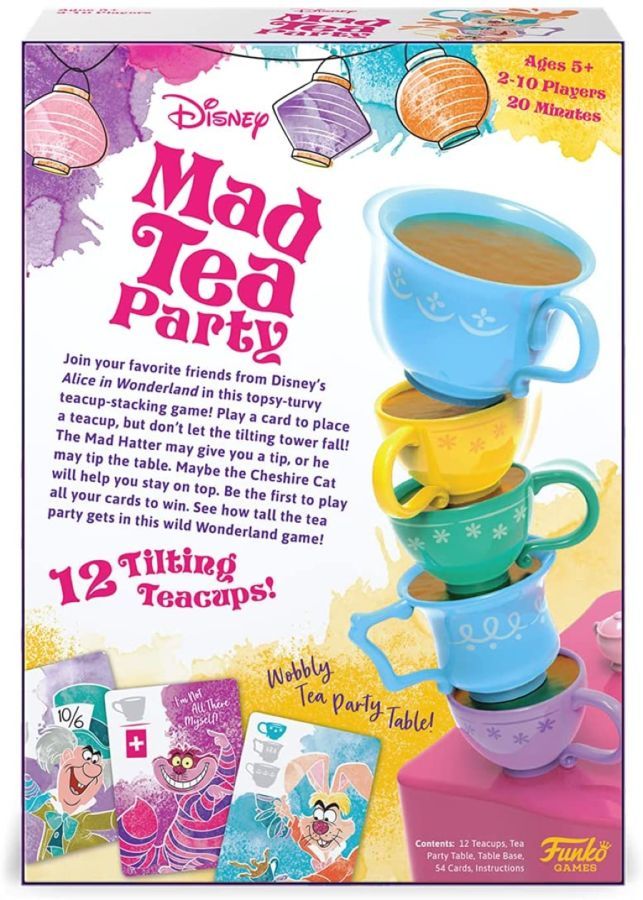Alice In Wonderland - Mad Tea Party Game (Board Game)