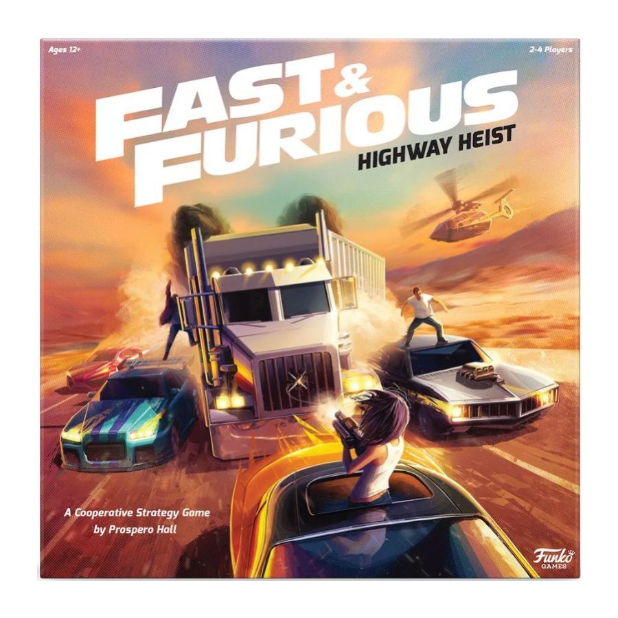 Fast And Furious - Highway Heist (Board Game)