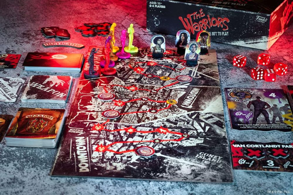 The Warriors – Come Out to Play Board Game