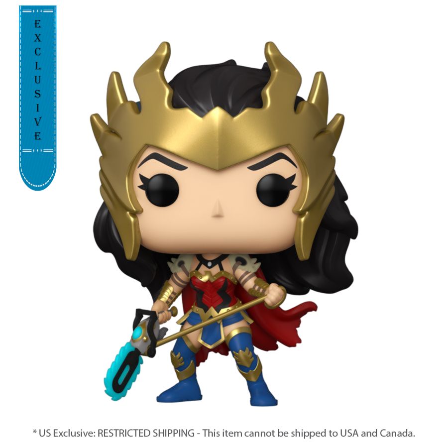 Wonder Woman - Death Metal 80th Anniversary (Pop! Vinyl)