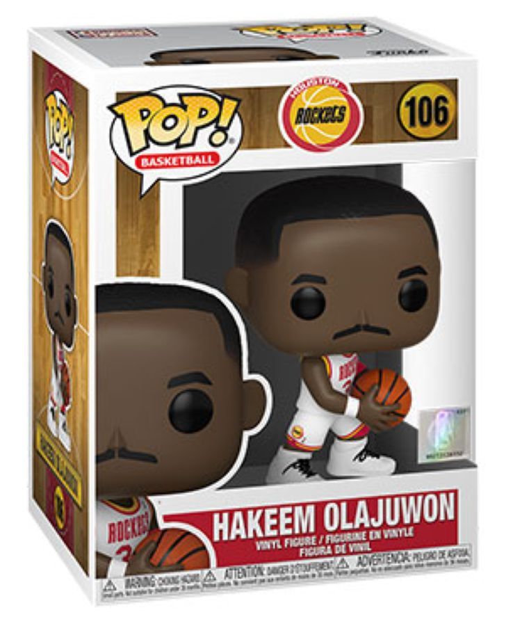 NBA: Legends – Hakeem Olajuwon Rockets Home (Pop! Vinyl)