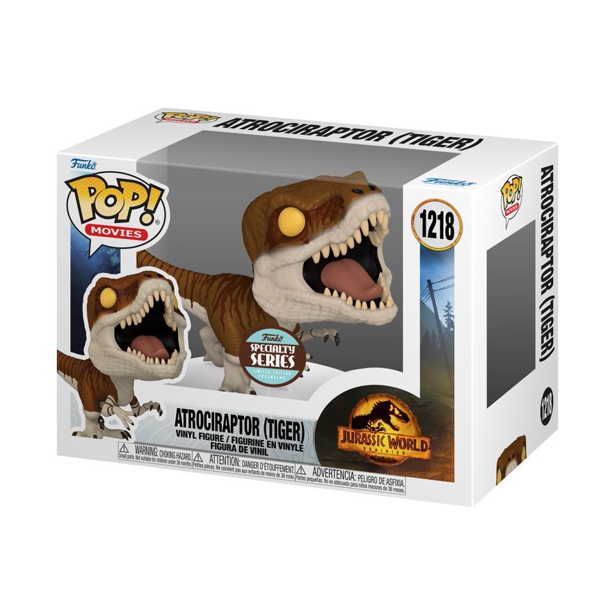 Jurassic World 3: Dominion – Atrociraptor (Tiger) (Pop! Vinyl)