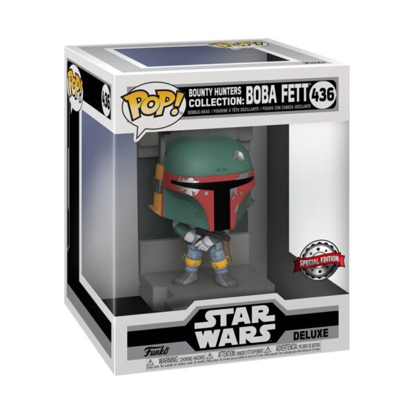 Star Wars - Boba Fett Metallic Deluxe Diorama (Pop! Vinyl)