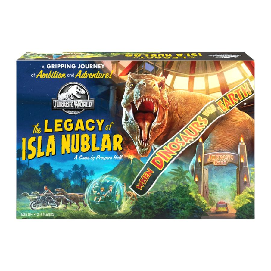 Jurassic World – The Legacy of Isla Nublar Board Game