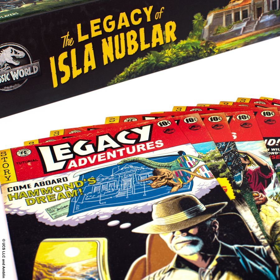 Jurassic World – The Legacy of Isla Nublar Board Game