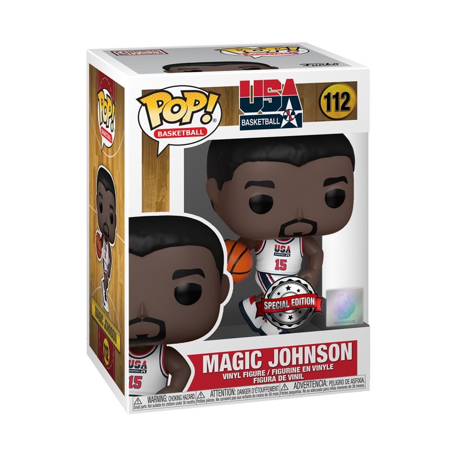 NBA: Legends – Magic Johnson92 Team USA WH (Pop! Vinyl)