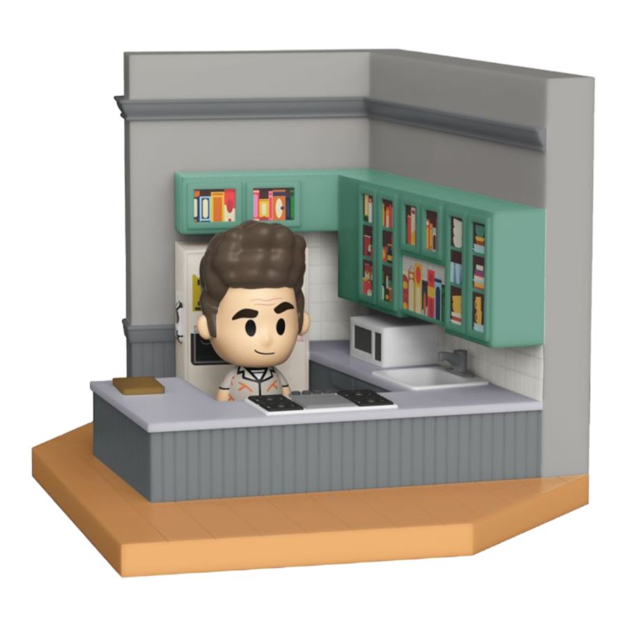 Seinfeld – Kramer with chase (Mini Moment Diorama)