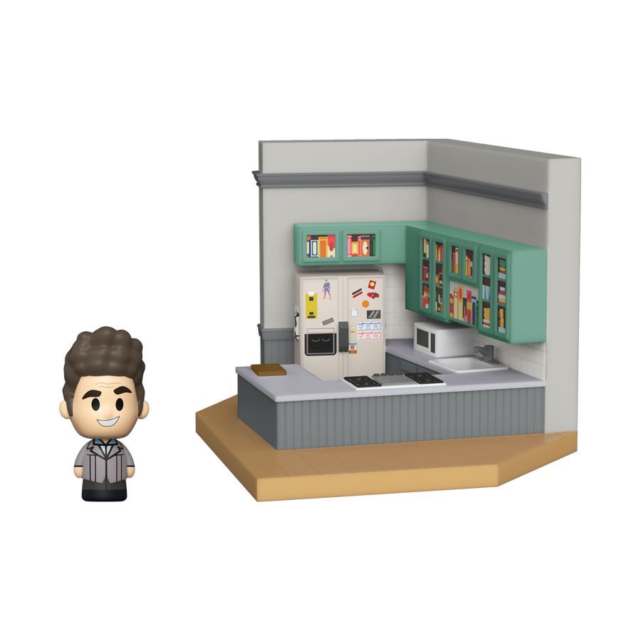 Seinfeld – Kramer with chase (Mini Moment Diorama)