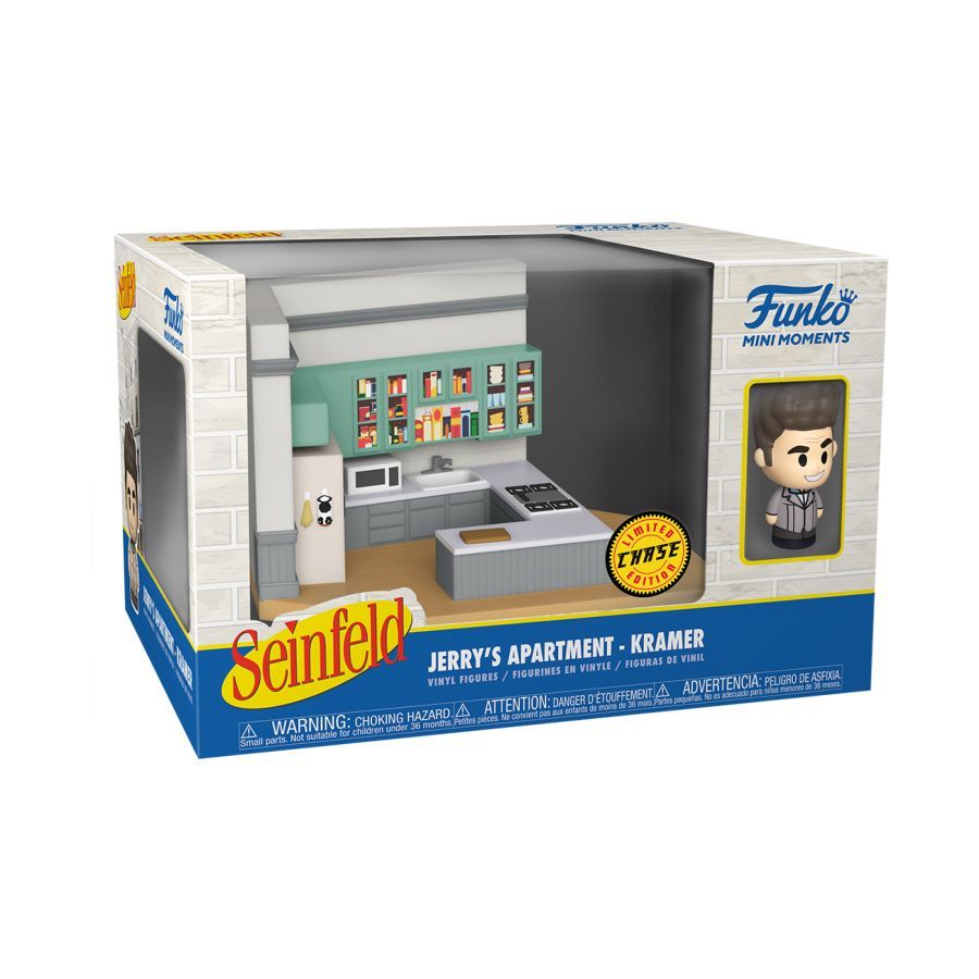 Seinfeld – Kramer with chase (Mini Moment Diorama)