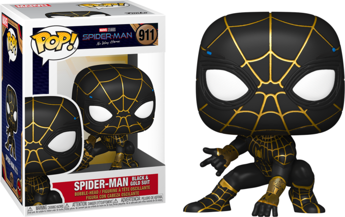 Spider-Man: No Way Home - SpiderMan Black & Gold (Pop! Vinyl)
