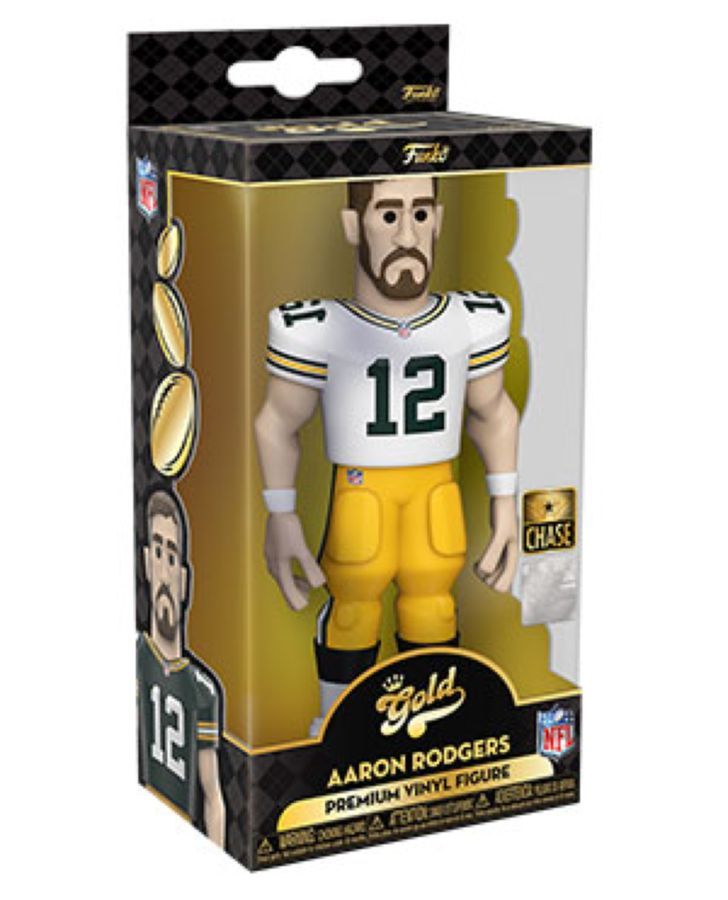NFL: Packers – Aaron Rodgers with chase 5″ Vinyl Gold (Vinyl Figure)