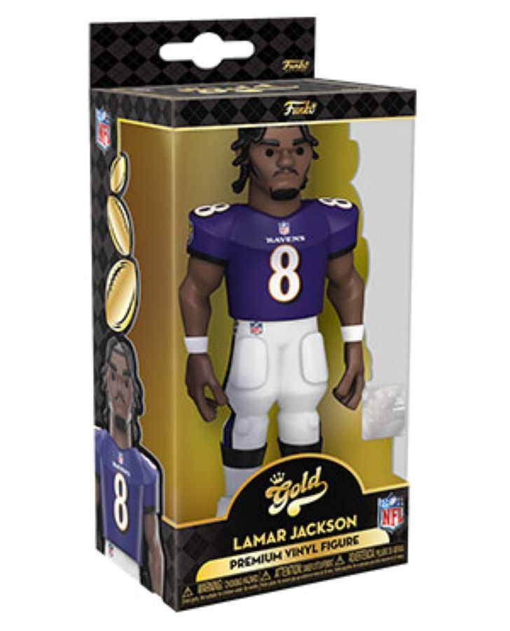 NFL: Ravens – Lamar Jackson with chase 5″ Vinyl Gold (Vinyl Figure)