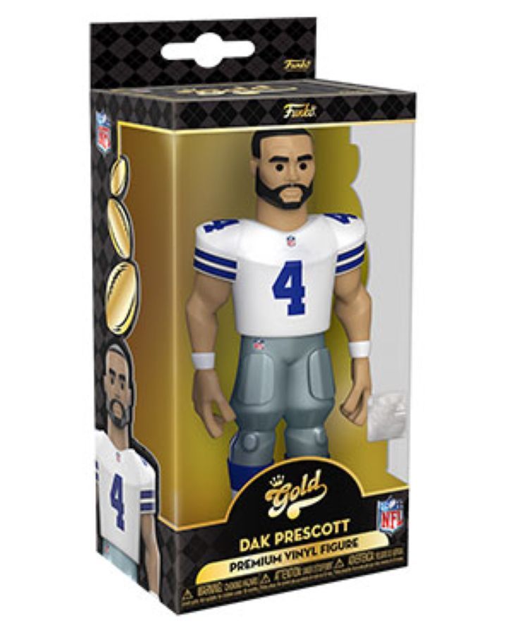 NFL: Cowboys – Dak Prescott with chase 5″ Vinyl Gold (Vinyl Figure)