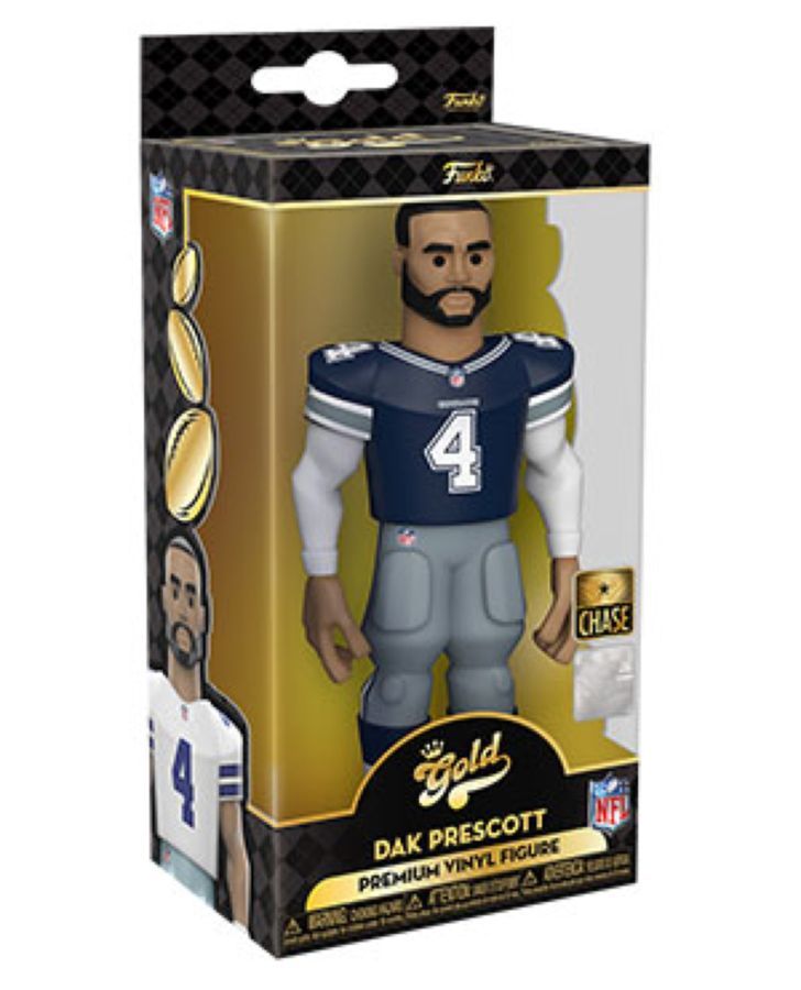 NFL: Cowboys – Dak Prescott with chase 5″ Vinyl Gold (Vinyl Figure)