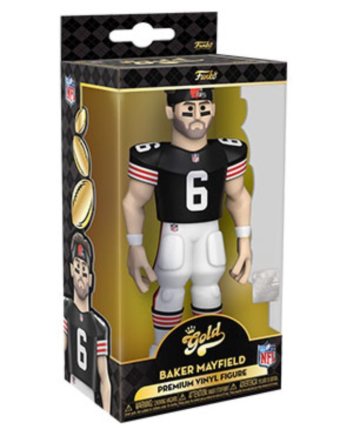 NFL: Browns – Baker Mayfield with chase 5″ Vinyl Gold (Vinyl Figure)