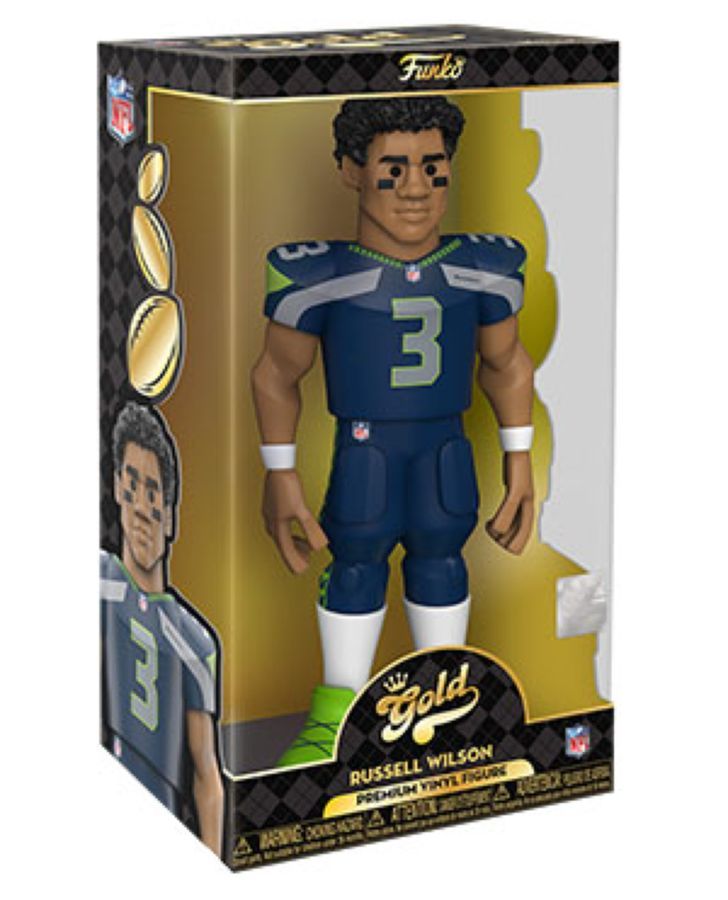 NFL: Seahawks – Russel Wilson with chase 12″ Vinyl Gold (Vinyl Figure)