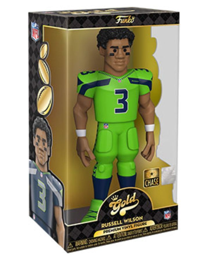 NFL: Seahawks – Russel Wilson with chase 12″ Vinyl Gold (Vinyl Figure)