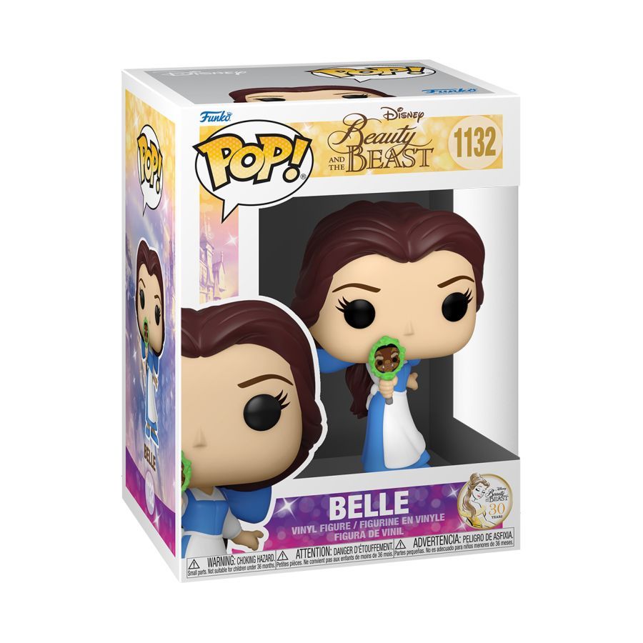 Beauty and the Beast (1991) 30th Anniversary - Belle with Enchanted Mirror (Pop! Vinyl)